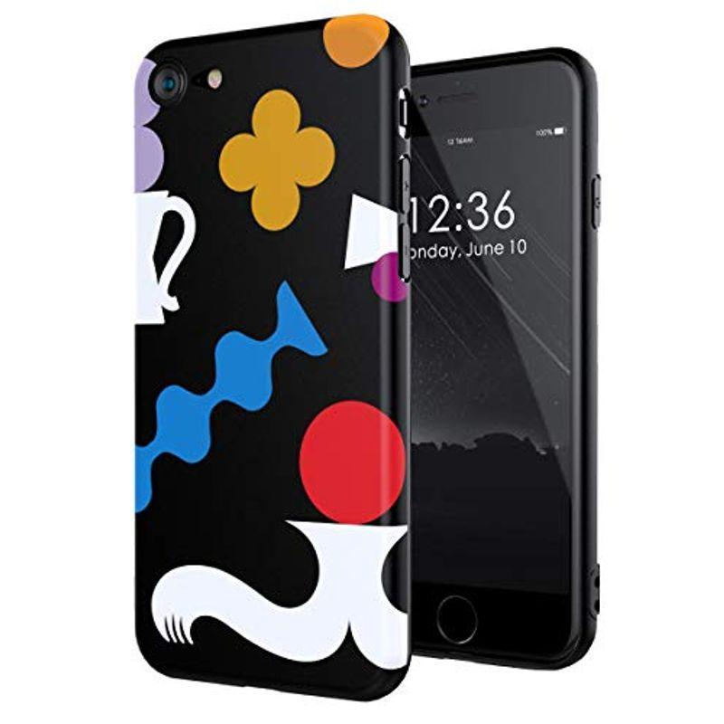 とっておきし福袋 デザイン2個 case カバー ケース 7/8/SE2 iphone Attract 幾何模様 かっこい おもしろ かわいい 人気 おしゃれ iPhone用ケース