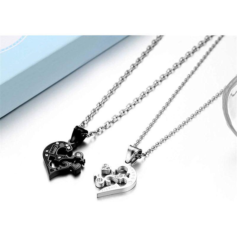 22年レディースファッション福袋 彼女 彼氏 ペンダント かわいい カップル ペア ネックレス Jewelrywe 誕生日 プレゼント クリスマス バレンタインデー 記念日 ネックレス ペンダント Www We Job Com