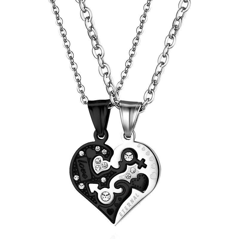 22年レディースファッション福袋 彼女 彼氏 ペンダント かわいい カップル ペア ネックレス Jewelrywe 誕生日 プレゼント クリスマス バレンタインデー 記念日 ネックレス ペンダント Www We Job Com