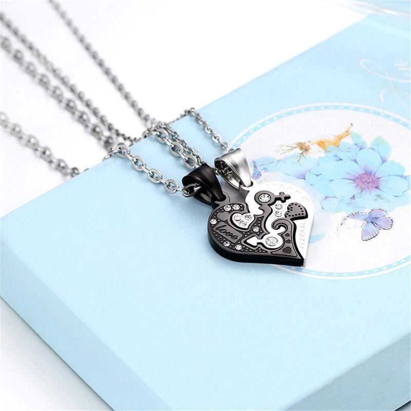 22年レディースファッション福袋 彼女 彼氏 ペンダント かわいい カップル ペア ネックレス Jewelrywe 誕生日 プレゼント クリスマス バレンタインデー 記念日 ネックレス ペンダント Www We Job Com