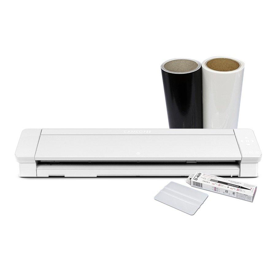 シルエットカメオ4プロ Silhouette Cameo4 Pro 色が選べる屋外中長期カッティング用シート380mm幅 1本+転写シート1本