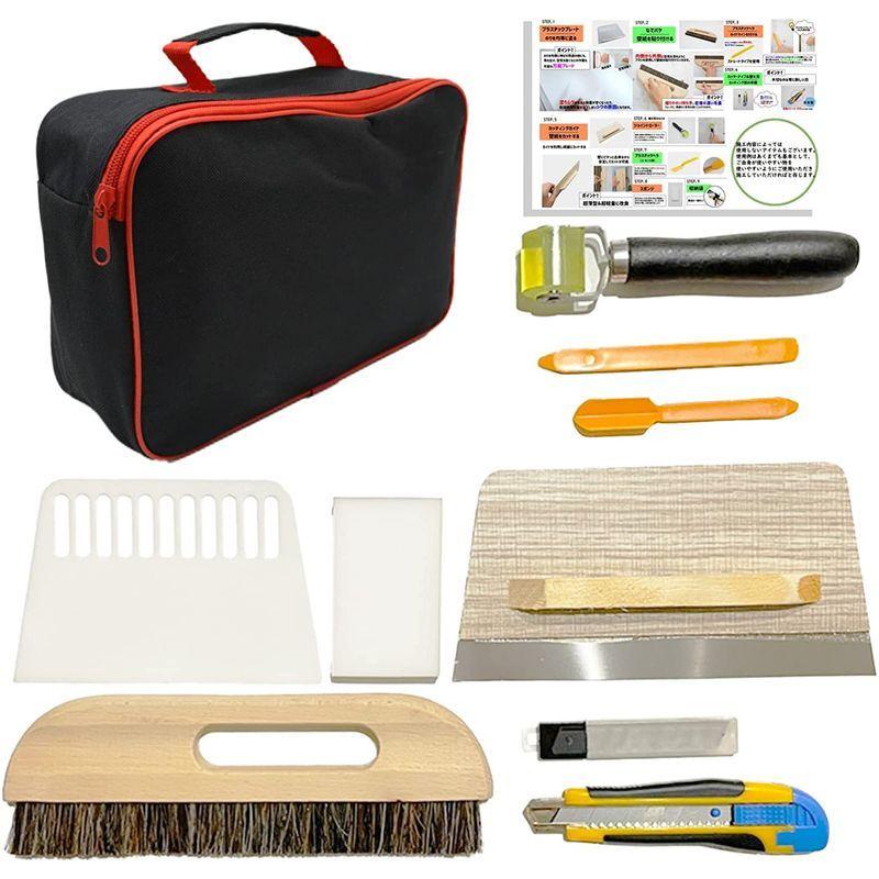 総合福袋 貼り替え 施工道具 壁紙 10点 貼り替えセット10点 工具 張り替え 障子 襖 セット その他電動ドリル ドライバー レンチ