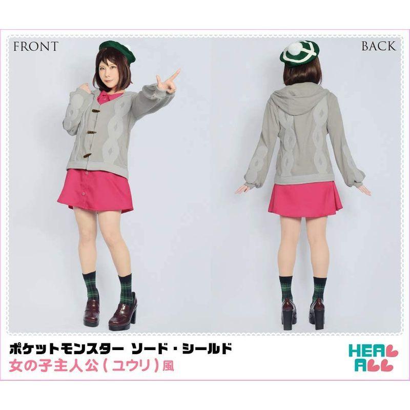 女性に人気 ソード シールド ポケットモンスター 女主人公 ユウリ 風 S コスプレ衣装 その他のコスプレ衣装