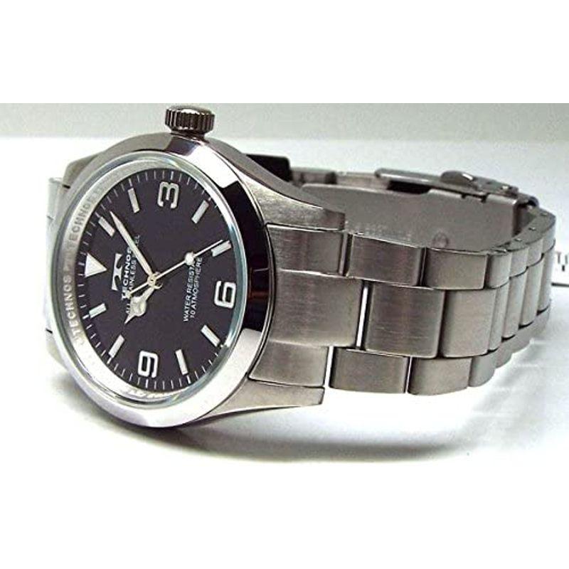 予約 テクノス Technos メンズ腕時計 並行輸入 Tsm8sb Set 工具ブレスセット ブラックダイヤル 10気圧防水 スポーツライン 腕時計 Www Gatorheatandair Com