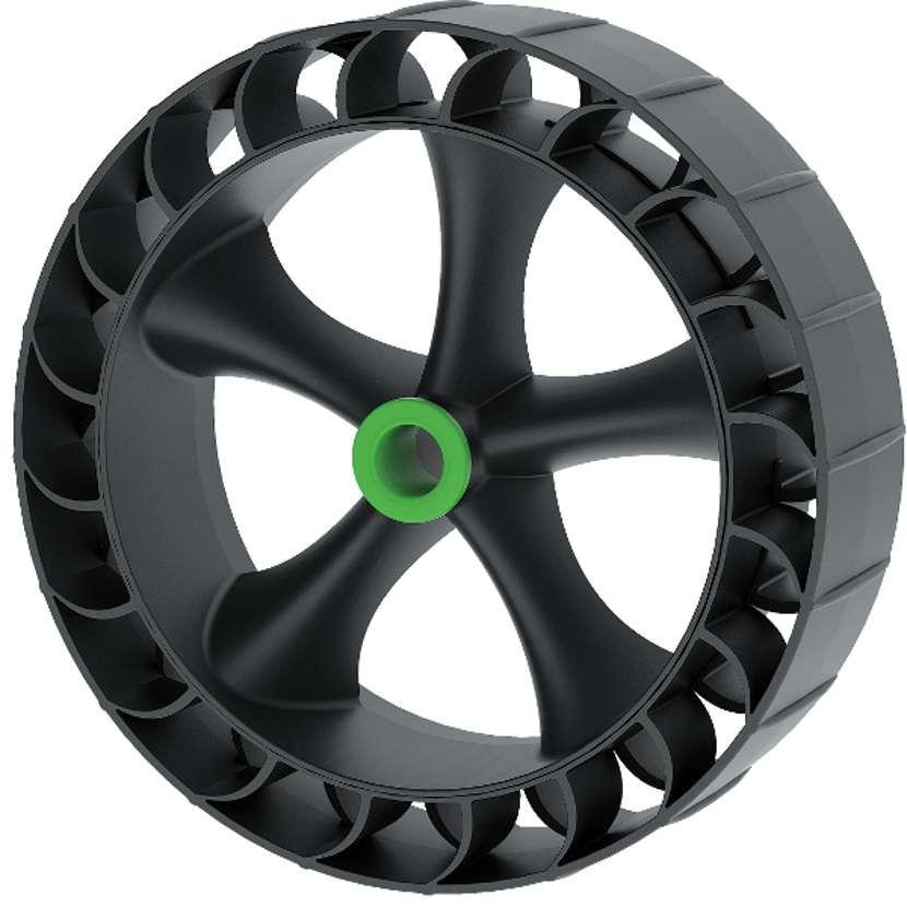 Rail Blaza (レイルブレイザ) C-Tug SandTrakz Kayak Cart Green 