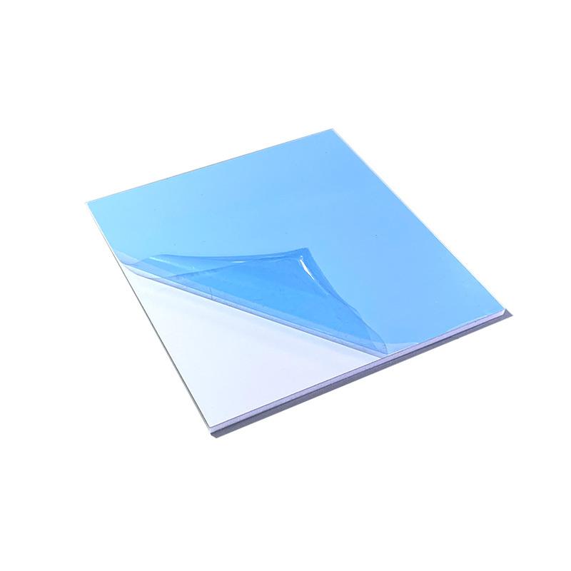 アルミ複合板 カットサンプル 白 3mm 100X100mm カラーエース ホワイト