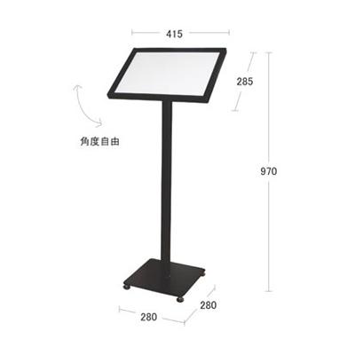 メニュースタンド　M-B4　ブラック　B4