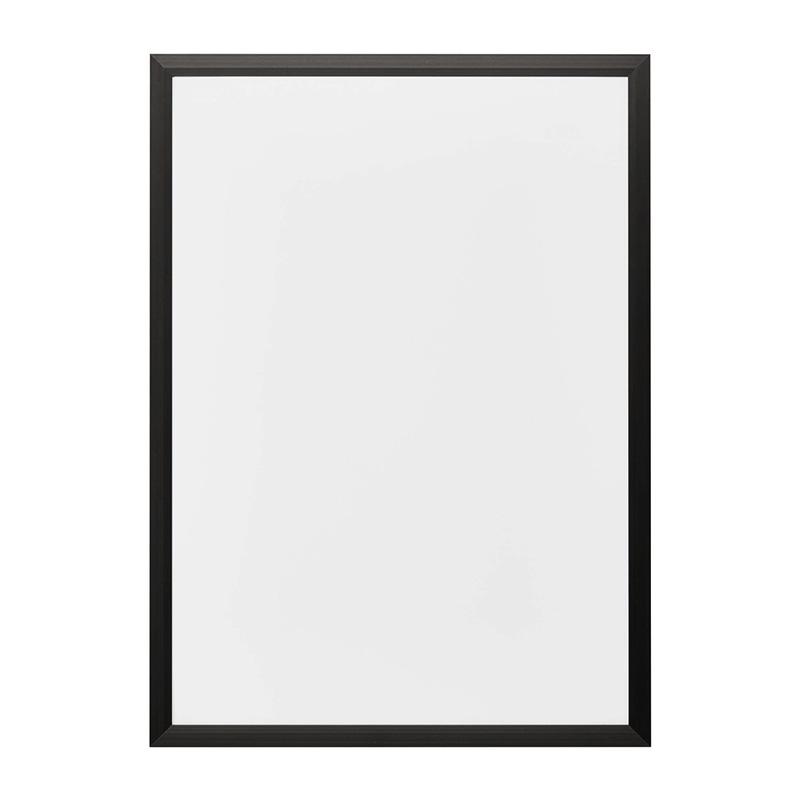 【10枚✩ポスター額】　ポスター　フレーム　黑　アルミ　額縁 画用紙四ツ切-392×544mm 額縁 ポスターフレーム ワンタッチで入れ替え