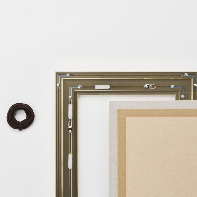 アルフレーム　額縁 C-20 号数：50号 アルフレーム仮額・出展用額縁 仮縁・アルミ製