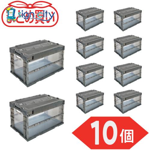 まとめ売りTRUSCO 5OL スケルコン4個 セット3個フタあり1個フタなし