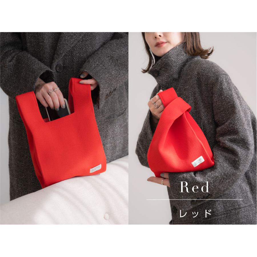 ニット トートバッグ レディース ニットバッグ ミニトート