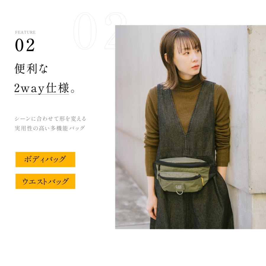 ショルダーバッグ ウエストバッグ ボディバッグ 肩掛け 斜め掛け 2WAY