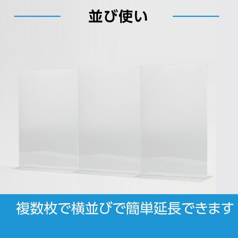 定番人気， 新品 [5枚] [日本製] 飛沫防止 樹脂パーテーション W300*H300mm 透明 クリアパーテーション 仕切り板 ウイルス [dpt-r3030-5set]