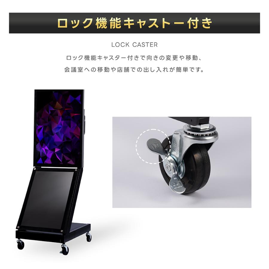 簡単電子看板 サイネージディスプレイ Amazon | 【NEXTe PLUS】デジタルサイネージ A型 看板