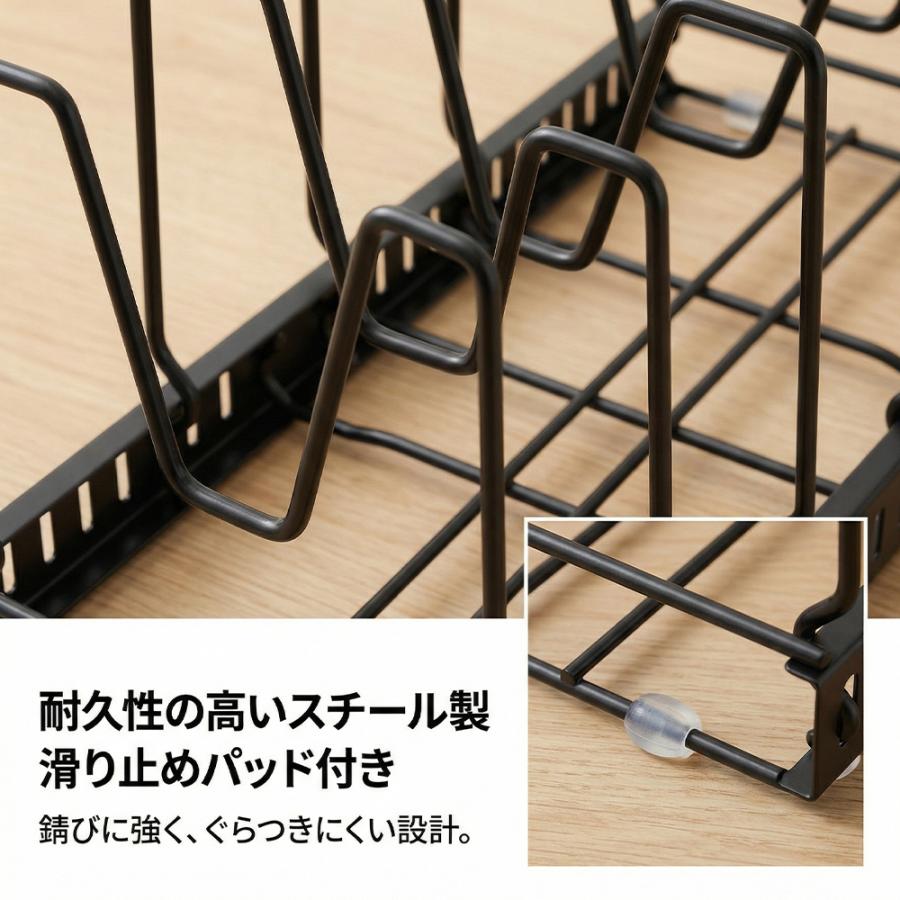 シンク下 収納ラック 伸縮 スチール 大容量 キッチン用品 整理棚