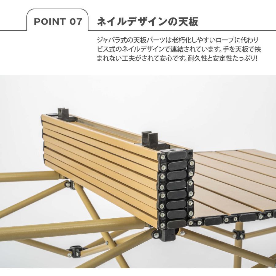 South Light アウトドア テーブルイスセット 5点セット テーブル1台＋