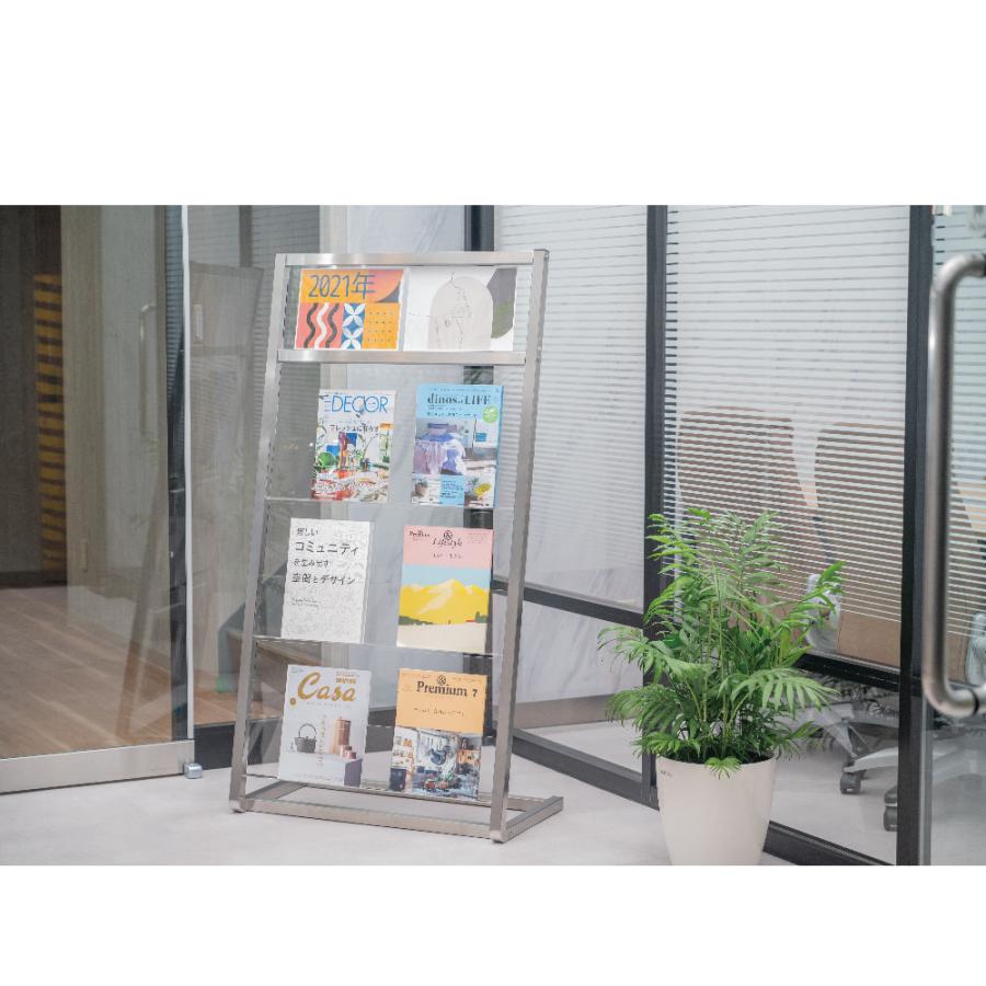 パンフレットスタンド ディスプレイラック ディスプレイスタンド 雑誌