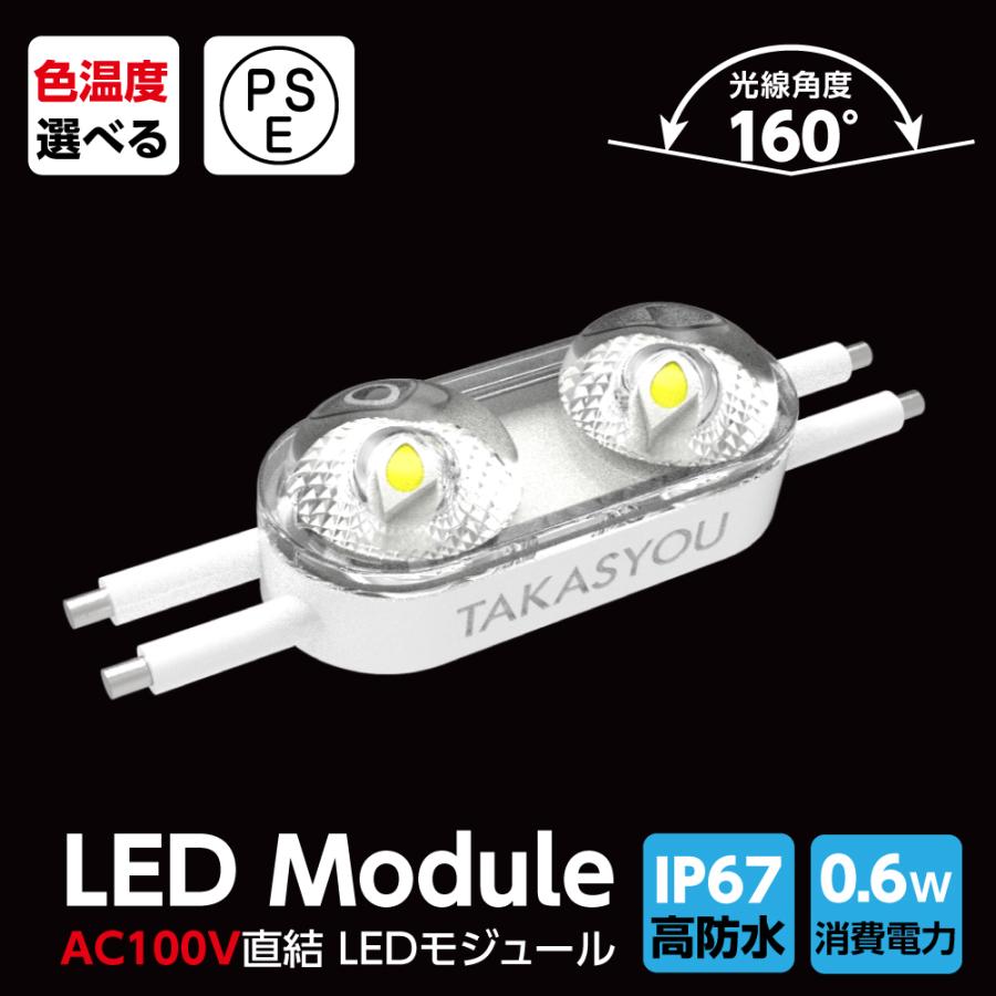 Star Lite Duo II LEDモジュール AC100V昼光色　１３５個 サインキングダム 新商品 LEDモジュール レンズ一体式 2灯タイプ IP67