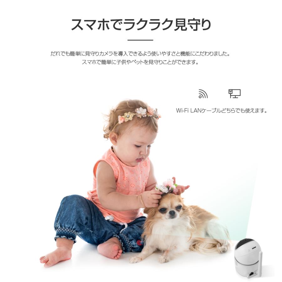 防犯カメラ 小型 家庭用 ペットカメラ 見守りカメラ 赤ちゃん 屋内