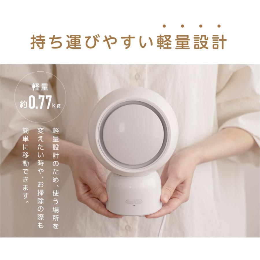 セラミックヒーター サーキュレーター式 3D首振り 卓上 スタンド 冬夏兼用 セラミックヒーター 小型 首振り 冷暖兼用 速暖 省エネ ヒーター