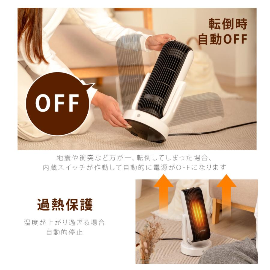 TAKASYOU セラミックヒーター 電気ストーブ 小型 1000W TAKASYOU セラミックヒーター 電気ストーブ 小型 1000W