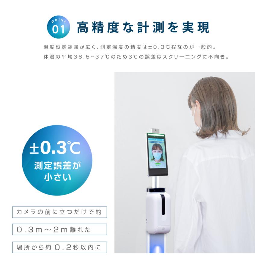 サーモグラフィー体表温測定システム【新品・未使用品】 【公式通販】