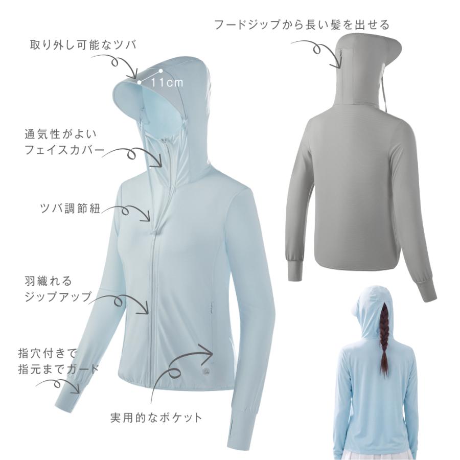 ラッシュガード UVカットパーカー UVパーカー 2026最新 UVカット