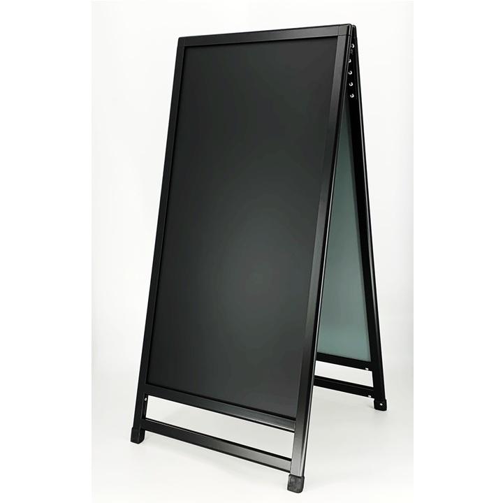 CHW-459 A型アルミフレームブラックボード450X900 両面 マットつや消し