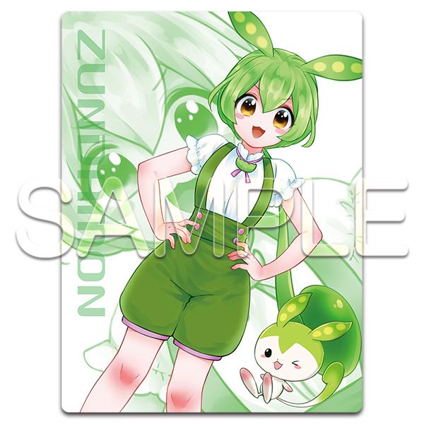 ずんだもん マウスパッド☆吸着ステッカータイプ | 