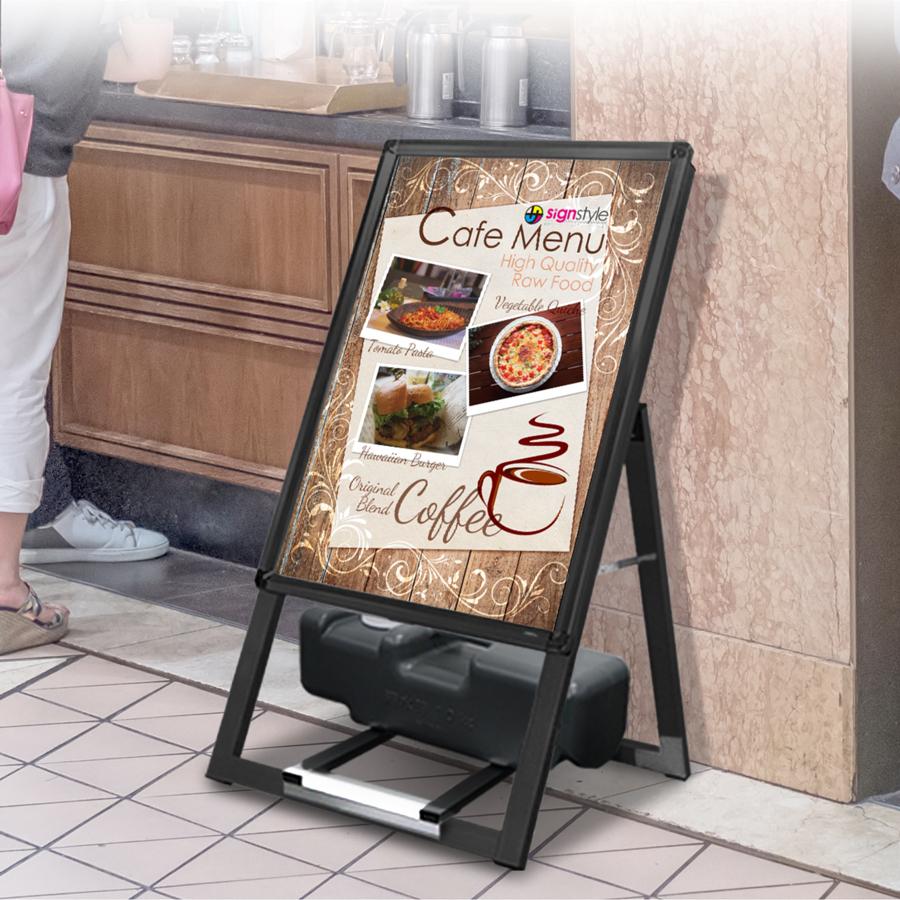 ポスター グリップ スタンド 看板 アルミ 両面カフェ 居酒屋 店舗 イベント ポスター グリップ スタンド 看板 アルミ 両面カフェ 居酒屋