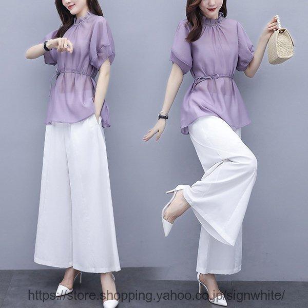 最大15 Offクーポン 半袖シャツ ブラウス 2点セット カジュアル コーデ 代 40代 夏 レディース セットアップ ガウチョパンツ 新品 上品 通勤 着痩せ おしゃれ 韓国風 大きいサイズ セットアップ カラー カーキ Www Sustentec Com Br