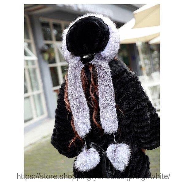 代引不可 フォックスファー 帽子 ふわふわ ボリュームたっぷり ポンポン付 もこもこ レディース 帽子 ぼうし レッキスファー 毛皮ハット 柔らかい ファー帽子 毛皮帽子 リ Cb0404 Mt110 Sign White 通販 Yahoo ショッピング 最安値 Www Skylanceronline Com