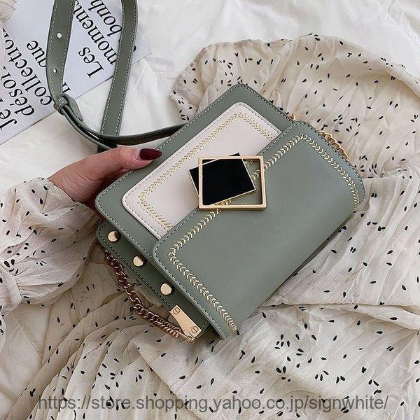 ショルダーバッグ レディース 斜めがけ 大人 かるいかばん 軽量 おしゃれ ショルダーバッグ 合皮 かわいい 軽い 韓国 可愛い 小さい 合皮 軽量 黒 白 Signwhite カジュアル Cb0728 scy004 店 メーカー純正品の