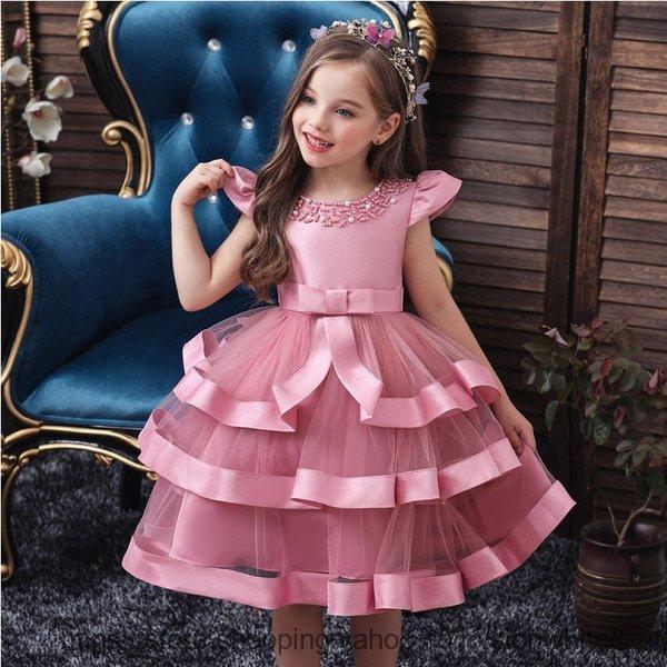 メール便無料 子供ドレス 発表会 結婚式 入学式 七五三 演出に キッズ 子供 ドレス 子どもドレス 全5色 お嬢様風 女の子 激安 80 140cm Dprd Jatimprov Go Id