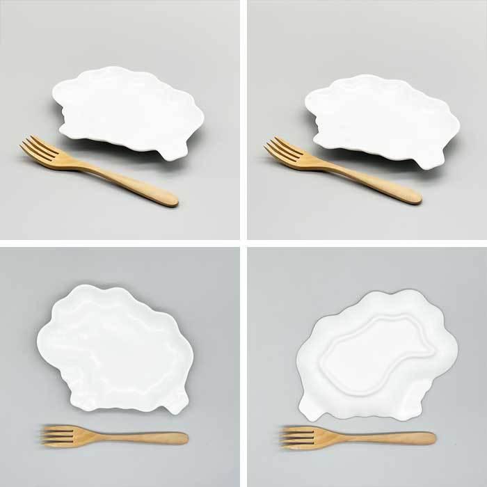 YW ひつじ アニマルプレート 羊 ヒツジ 日本製 美濃焼 陶器 洋食器