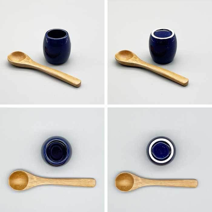 夜空シリーズOR 爪楊枝入れ 5cm 日本製 国産 美濃焼 和食器 陶磁器