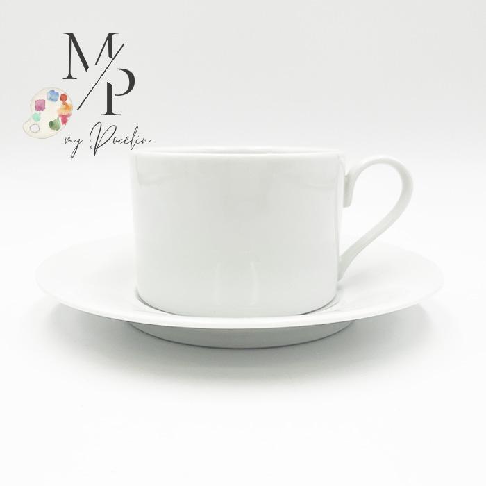 YWハーブティーカップ＆ソーサー 220cc 16cm 日本製 美濃焼 絵付け用  