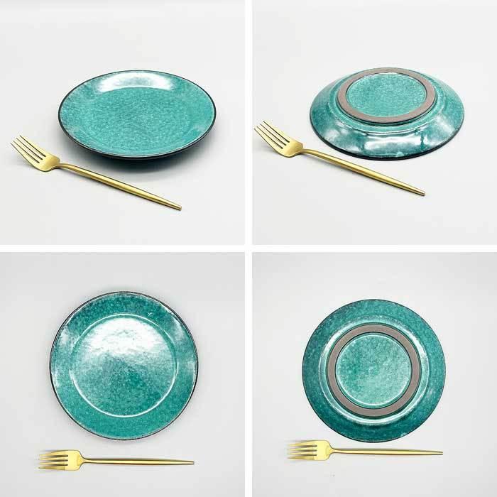 Emeraldシリーズ パン皿 17cm 日本製 国産 美濃焼 和食器 陶磁器 陶器