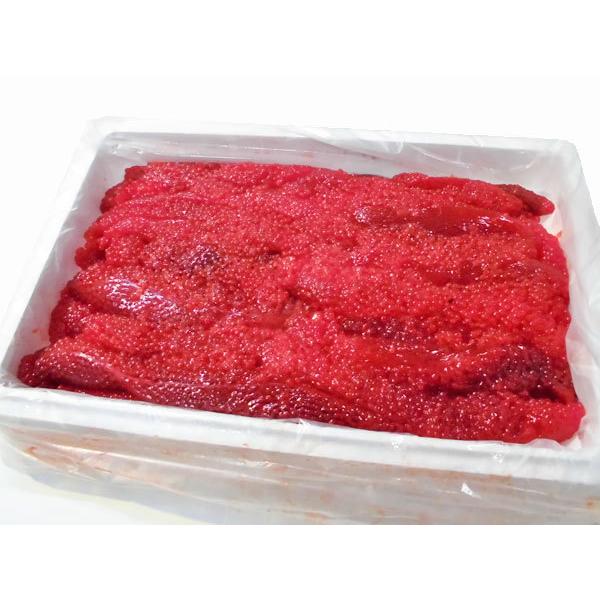 紅鮭筋子(醤油漬) 2kg 業務用 紅さけすじこ : 旬をお取り寄せ・北海道