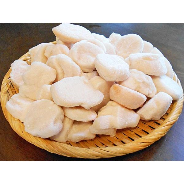 ホタテ貝柱(Aフレーク・生冷凍）1kg 北海道産 : 旬をお取り寄せ