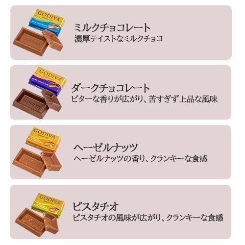 ゴディバ チョコレート ４種x10セット GODIVA ギフト 詰め合わせ プレゼント｜sikisima｜02