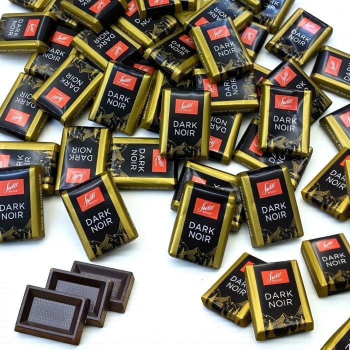 スイスデリス ダークチョコレート 150枚 カカオ72% 個包装 大容量 業務