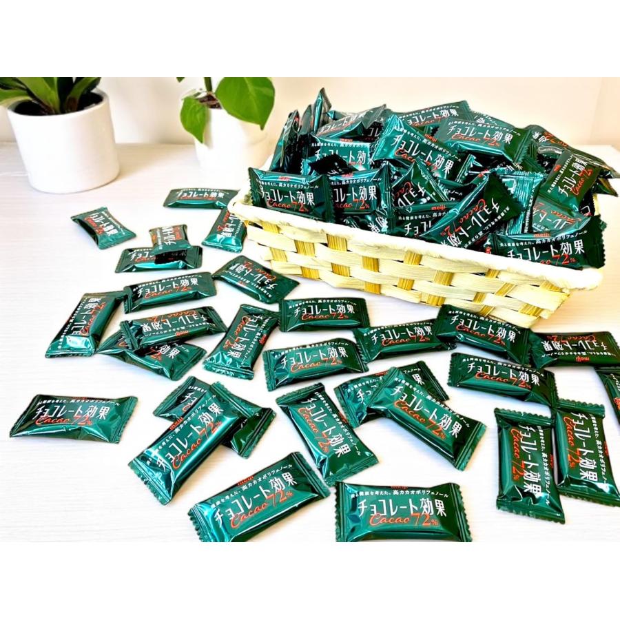 チョコレート効果 大容量パック 1kg カカオ72% 業務用 個包装 : 敷島