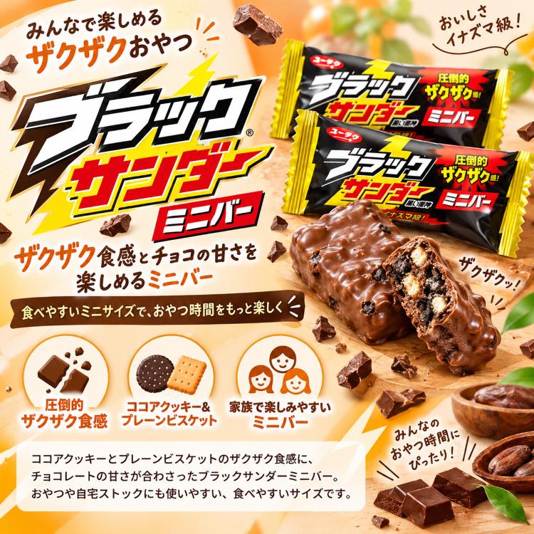 ブラックサンダー ミニバー 500g 約40本入り 大容量 業務用 お菓子