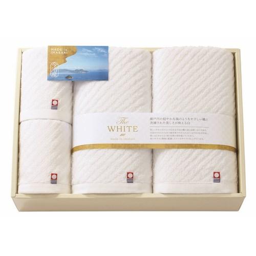 香典返し 1万円 満中陰志 お返し お祝い返し 国産タオル 送料無料 今治 TheWHITE ザ ホワイト 日本製 愛媛今治 タオルセット（65680）の画像