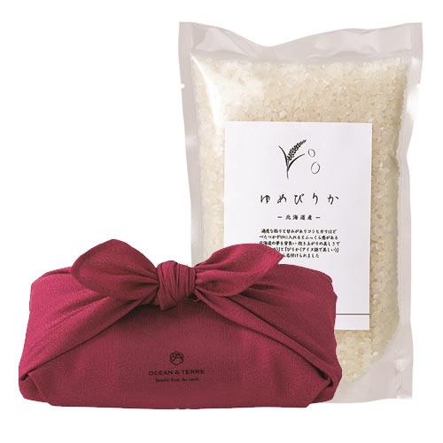 贈答品 食品 お米ギフト 食べ比べ 2000円 お礼の品 出産内祝い 風呂敷包みギフト TSUTSUMI 瑞穂の恵みＡ(A656) |  | 02