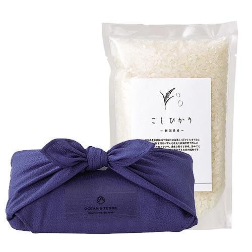 贈答品 食品 お米ギフト 食べ比べ 2000円 お礼の品 出産内祝い 風呂敷包みギフト TSUTSUMI 瑞穂の恵みＡ(A656) |  | 03