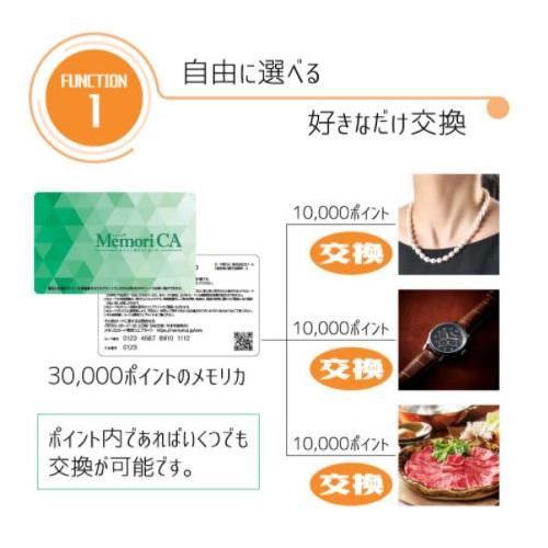 【値下げ⭕️】 お中元 早割 オープン記念 ポイント型ギフトカードMemoriCA メモリカ 50000ポイントコース(PC50000) 【HOV7691753449】(27830円)