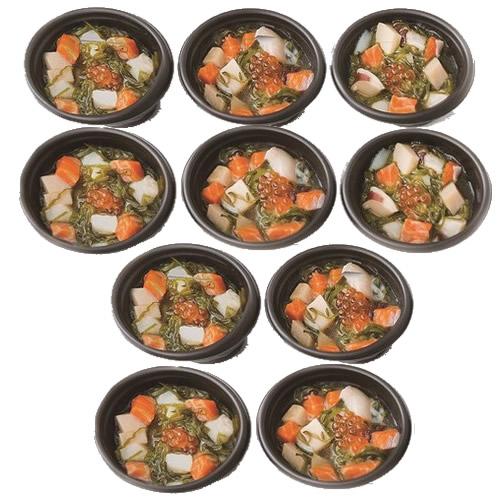 誕生日 プレゼント 送料無料 産地直送 陸奥三陸 たっぷり海鮮丼の具 10個セット(PFKD-003A) ポイント消化の画像