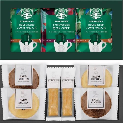 香典返し コーヒー 法事のお返し 品物 スタバ 3000円 スターバックス コーヒー＆スイーツ ギフト (26B02-01) |  | 01